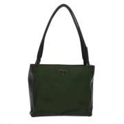 Prada Vintage Pre-owned Laeder prada-vskor Green, Dam