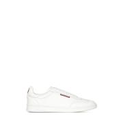 Dsquared2 Vita Deer-Printade Lädersneakers White, Herr