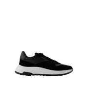 Hogan Svarta Läder Sneakers - Hyperlight Black, Herr