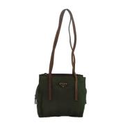 Prada Vintage Pre-owned Laeder prada-vskor Green, Dam