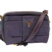 Prada Vintage Pre-owned Nylon prada-vskor Purple, Dam