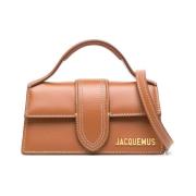 Jacquemus Bambino Väska Brown, Dam