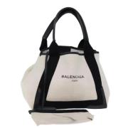 Balenciaga Vintage Pre-owned Canvas balenciaga-vskor White, Dam