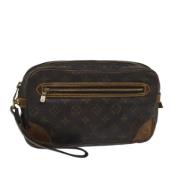 Louis Vuitton Vintage Pre-owned Canvas kuvertvskor Brown, Dam