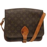 Louis Vuitton Vintage Pre-owned Canvas louis-vuitton-vskor Brown, Dam