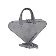 Balenciaga Vintage Pre-owned Laeder balenciaga-vskor Gray, Dam