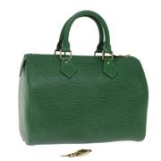 Louis Vuitton Vintage Pre-owned Laeder louis-vuitton-vskor Green, Dam