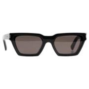 Yves Saint Laurent Vintage Pre-owned Acetat solglasgon Black, Dam