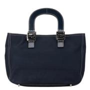 Fendi Vintage Pre-owned Laeder fendi-vskor Blue, Dam