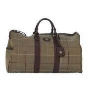 Burberry Vintage Pre-owned Canvas handvskor Beige, Dam