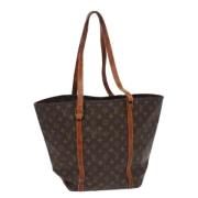 Louis Vuitton Vintage Pre-owned Canvas louis-vuitton-vskor Brown, Dam