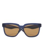 Celine Vintage Pre-owned Acetat solglasgon Blue, Herr