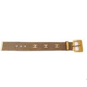 Chanel Vintage Pre-owned Metall armband Yellow, Dam