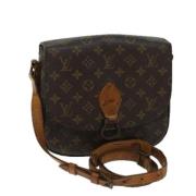 Louis Vuitton Vintage Pre-owned Canvas louis-vuitton-vskor Brown, Dam