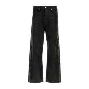 Purple Brand Klassiska svarta denim jeans Black, Herr