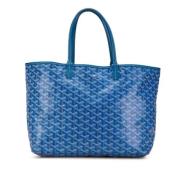 Goyard Vintage Pre-owned Tyg totevskor Blue, Dam