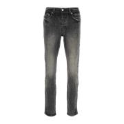 Purple Brand Stretch Svart Denim Jeans Black, Herr