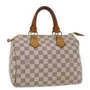 Louis Vuitton Vintage Pre-owned Canvas louis-vuitton-vskor Beige, Dam