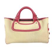 Celine Vintage Pre-owned Canvas celine-vskor Beige, Dam