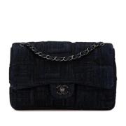 Chanel Vintage Pre-owned Denim chanel-vskor Blue, Dam