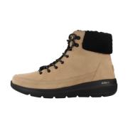 Skechers Glacial Ultra Snörning Woodlands Stövlar Brown, Dam