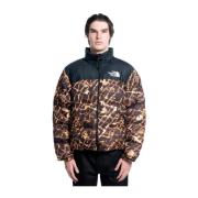 The North Face Retro Nuptse Jacka Brown, Herr