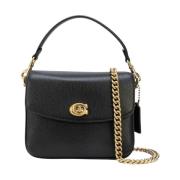 Coach Cassie 19 Läder Crossbody Väska Black, Dam