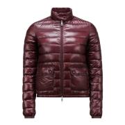 Moncler Stilig Vinterjacka för Män Red, Dam