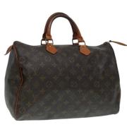 Louis Vuitton Vintage Pre-owned Canvas louis-vuitton-vskor Brown, Dam