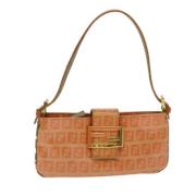 Fendi Vintage Pre-owned Canvas fendi-vskor Orange, Dam