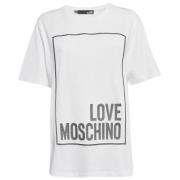 Moschino Pre-Owned Pre-owned Tyg toppar White, Dam