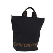 Fendi Vintage Pre-owned Canvas fendi-vskor Black, Dam