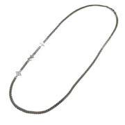 Louis Vuitton Vintage Pre-owned Tyg halsband Gray, Herr