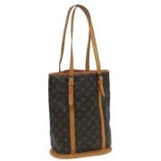 Louis Vuitton Vintage Pre-owned Canvas louis-vuitton-vskor Brown, Dam