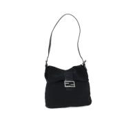 Fendi Vintage Pre-owned Nylon fendi-vskor Black, Dam