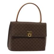 Celine Vintage Pre-owned Laeder handvskor Brown, Dam