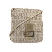 Fendi Vintage Pre-owned Canvas fendi-vskor Gray, Dam