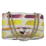 Chanel Vintage Pre-owned Canvas chanel-vskor Multicolor, Dam