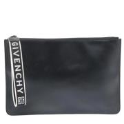 Givenchy Pre-owned Pre-owned Belagd canvas kuvertvskor Black, Dam