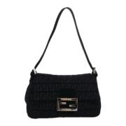 Fendi Vintage Pre-owned Canvas fendi-vskor Black, Dam