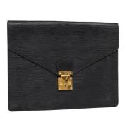 Louis Vuitton Vintage Pre-owned Laeder louis-vuitton-vskor Black, Dam