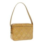 Chanel Vintage Pre-owned Tyg chanel-vskor Beige, Dam