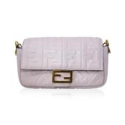 Fendi Vintage Pre-owned Laeder fendi-vskor Purple, Dam