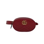 Gucci Vintage Pre-owned Laeder gucci-vskor Red, Dam