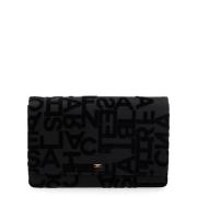 Elisabetta Franchi Svart Crossbody Väska Bs22A46E2-110 Black, Dam