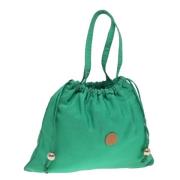 Fendi Vintage Pre-owned Nylon totevskor Green, Dam