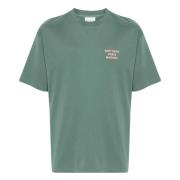 Drole de Monsieur Mörkgrön Slogan T-shirt och Polo Green, Herr