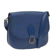 Louis Vuitton Vintage Pre-owned Laeder louis-vuitton-vskor Blue, Dam