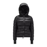 Moncler Alpin Kort Dunjacka Black, Dam