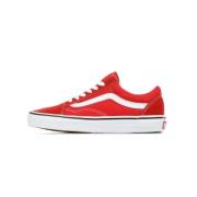 Vans Racing Red Låga Sneakers Red, Herr